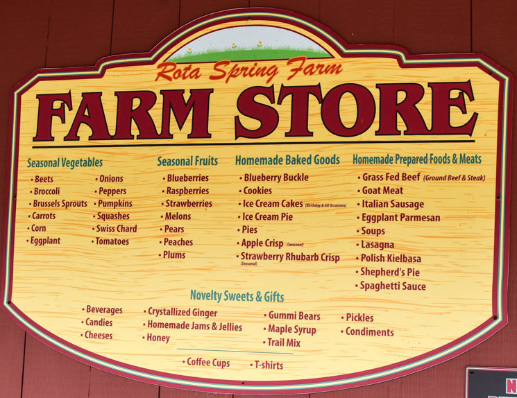 Farm Store Rota Spring Farm